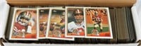 1988 Topps Approx 500 Football Cards Assorted Lot