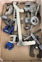 Pipe Cutters and other tools.