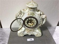 Vintage Waterbury porcelain clock