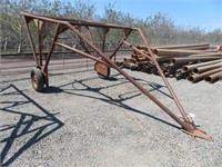 Brown 2 Wheel Implement Carrier