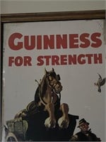 Guinness For Strength Vintage Style Advertisement