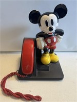 Vintage AT&T Mickey Mouse Push Button Phone