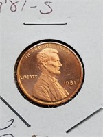 1981-S Proof Lincoln Penny