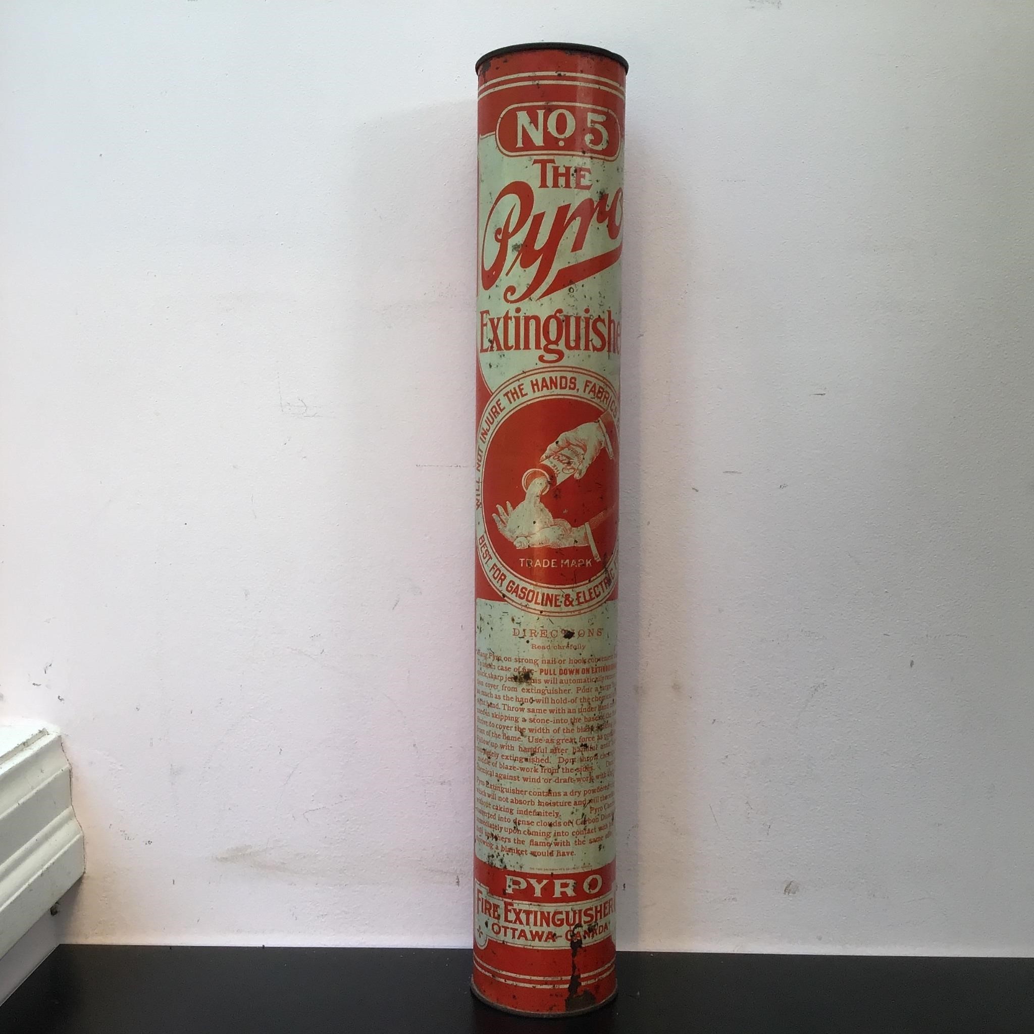 FIRE EXTINGUISHER ANTIQUE