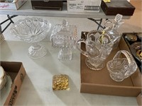 Clear Glassware, Dishes, Pitchers