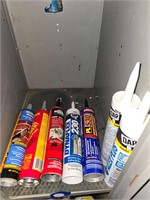 Asst caulk and caulk guns