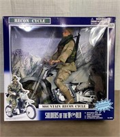 NIB Soldiers of the World Doll Recon Cycle