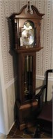 Emperor Cherry cased grandfather clock with