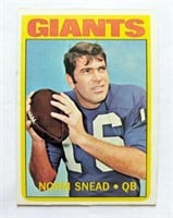 1972 Topps Norm Snead Card #118