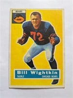 1956 Topps Bill Wightkin Bears Card #107