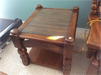 Pine End Table