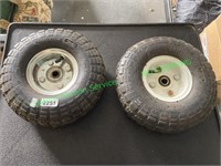 2 4.10" Air Wheels