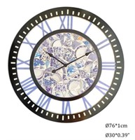 Mosaic Tile Round Clock