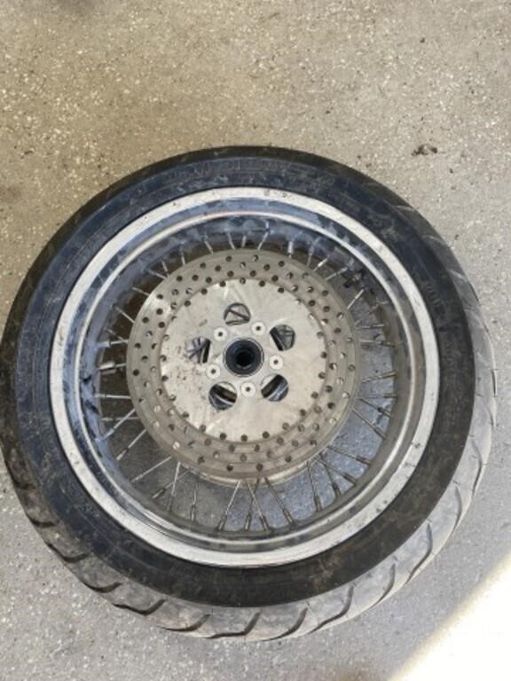 Motorcycle wheel