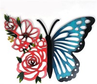 NEW LIFFY Metal Butterfly Wall Decor-16"