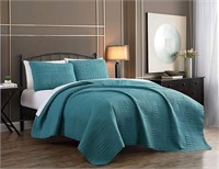Quilt Set - Ultra Soft Quilted Coverlet e