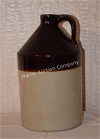 (S1) 2-Toned Brown Crock Jug