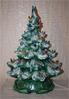 (S1) 16" Ceramic Christmas Tree - No Light