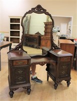 1920's vanity w/ mirror