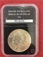 1921 Uncirculated Morgan Dollar