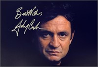 Autograph COA Johnny Cash Photo