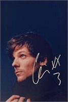 Autograph COA Louis Tomlinson Photo