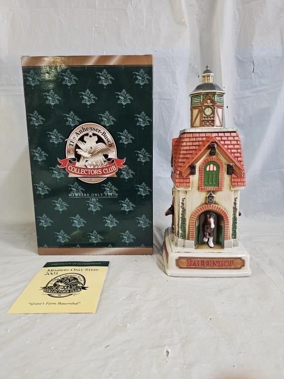 Anheuser Busch 2003 Members Only Stein