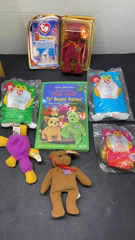 McDonald TY beanie baby lot