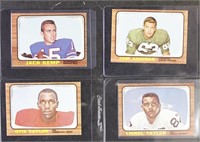1966 Topps Football Cards 4 different incl Jack Ke