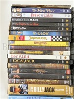 (20 PCS) FORGOTTEN CLASSICS  DVDS