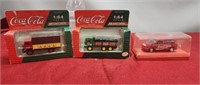 Collectible Coca-Cola 1:64 scale die cast metal