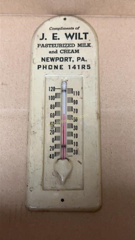 J.E. Wilt Thermometer, Newport ,Pa