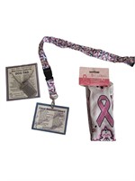 NEW Lot of Breast Cancer Awareness Items