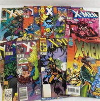 12 X-men Comic Books