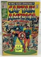 Marvel comics Captain America king size #1