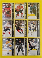 2021-22 UD Young Guns Rookie Cards - Lot of 9