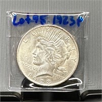 1923 - P Peace Silver $ Coin
