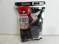 Reebok 3-Pack Mens Size Small Boxer Briefs