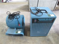 Air Mover and Dehuminifier-