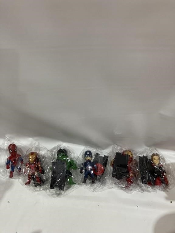 $22.00 set of 6 action figures