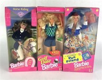 Selection of Collectible Barbie Dolls, Lot of 3