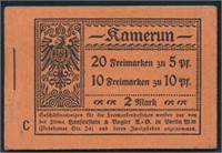 CAMEROUN GERMAN #21a-22a COMPLETE BOOKLET MINT