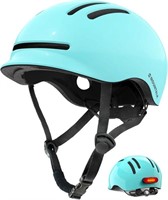 B2549  MOUNTALK Bike Helmets with Light Aqua M