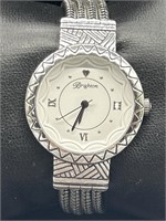 Brighton Acoma Silvertone Ladies Watch