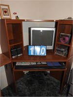 Computer Desk and Contents