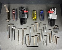 Lot of Allen Wrenches