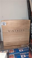 Vintages Wooden wine crate