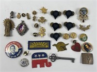 Political/Religious pins & medals