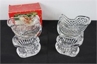 Crystal Sleigh Dishes