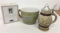Beer Stein, Large Cup & Photo Album